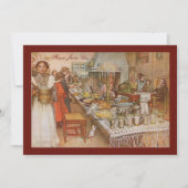  Zweedse feestdag Brunch door Carl Larsson Kaart (Voorkant)