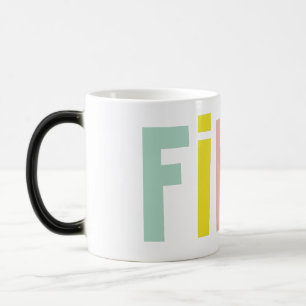Zweedse fika kleuren magische mok