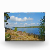 Zweedse fjord fotoblokken (Voorkant)