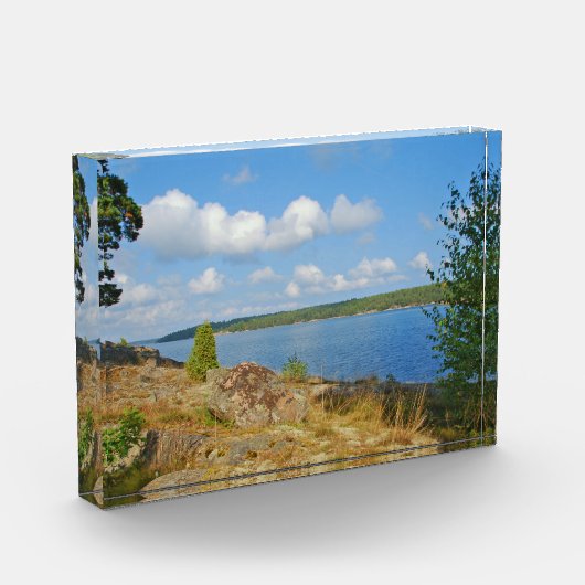 Zweedse fjord fotoblokken (Links)