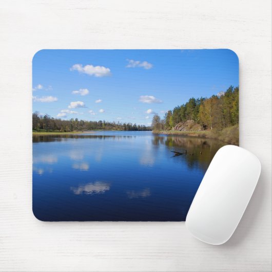 Zweedse fjord muismat (Met muis)