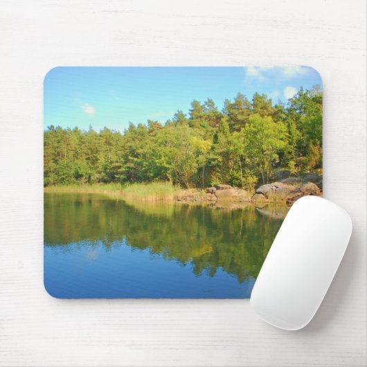 Zweedse fjord muismat (Met muis)