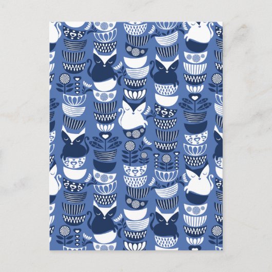 Zweedse folkkatten I Briefkaart (Voorkant)