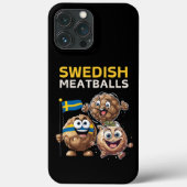 zweedse gehaktballen Case-Mate iPhone case (Achterkant)