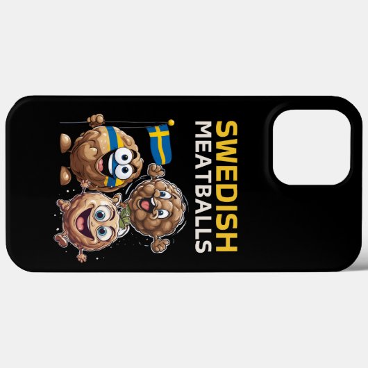 zweedse gehaktballen Case-Mate iPhone case (Achterkant (horizontaal))
