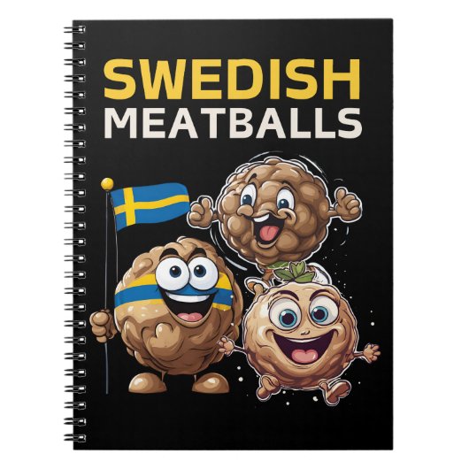 zweedse gehaktballen notitieboek (Voorkant)