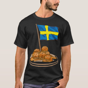 Zweedse gehaktballen Zweden Europa Reis T-shirt