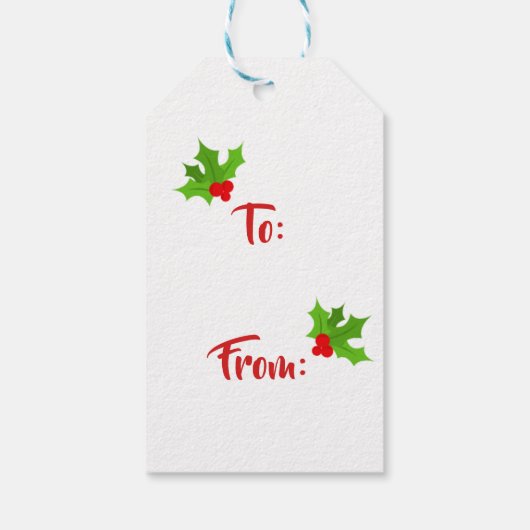 Zweedse Gnome met harten Cadeaulabel (Achterkant)