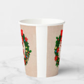 Zweedse God jul Merry Kerstmis Papieren Bekers (Links)