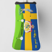 Zweedse goufer golfheadcover (Draai 90)