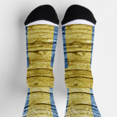 Zweedse houten vlag sokken (Top)