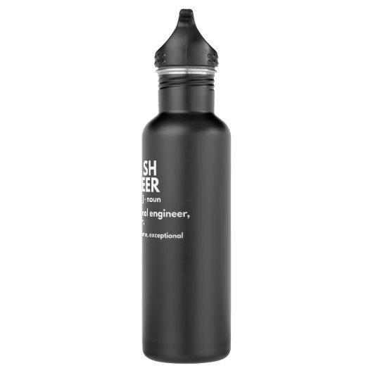 Zweedse ingenieur Definition Funny Sweden Engineer Waterfles (Rechts)