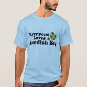 Zweedse jongen t-shirt (Voorkant)