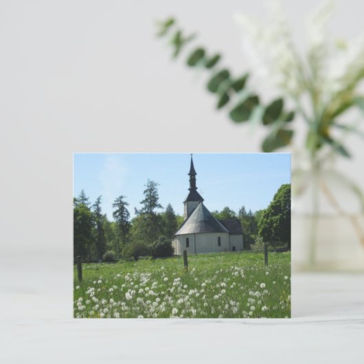 Zweedse kerk briefkaart (Staand voorkant)