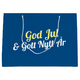 Zweedse kerstcadeauzak groot cadeauzakje