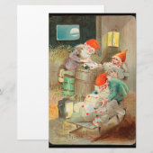 Zweedse kerstman (door Jenny Nyström) Briefpapier (Voorkant / Achterkant)