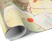 Zweedse kerstman (door Jenny Nyström) Cadeaupapier (Rol Hoek)