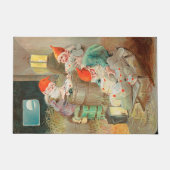 Zweedse kerstman (door Jenny Nyström) Deurmat (Voorkant)