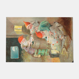 Zweedse kerstman (door Jenny Nyström) Deurmat