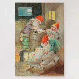 Zweedse kerstman (door Jenny Nyström) Legpuzzel