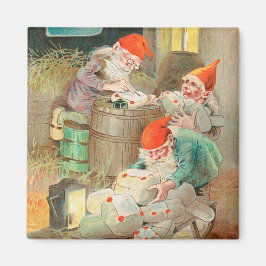 Zweedse Kerstman (door Jenny Nyström) Magneet