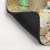 Zweedse kerstman (door Jenny Nyström) Muismat (Hoek)