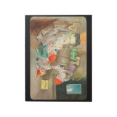 Zweedse kerstman (door Jenny Nyström) Notitieblok (Linkerzijde)