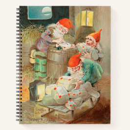 Zweedse kerstman (door Jenny Nyström) Notitieboek