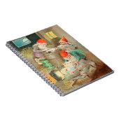 Zweedse kerstman (door Jenny Nyström) Notitieboek (Rechterzijde)