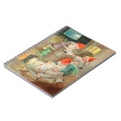 Zweedse kerstman (door Jenny Nyström) Notitieboek (Linkerzijde)