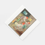 Zweedse kerstman (door Jenny Nyström) Servet (Hoek)