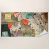 Zweedse kerstman (door Jenny Nyström) Strandlaken (Voorkant)