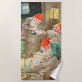 Zweedse kerstman (door Jenny Nyström) Strandlaken