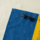 Zweedse keukenhanddoek strandlaken (In situ)