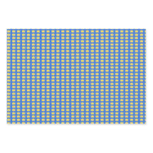 Zweedse kronen in blauw en geel