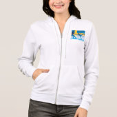 Zweedse Kunstschaatsduo Silhouet Hoodie (Voorkant)
