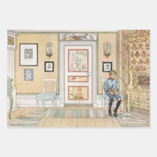 Zweedse kunstselectie van Carl Larsson Inpakpapier Vel (Voorkant 2)