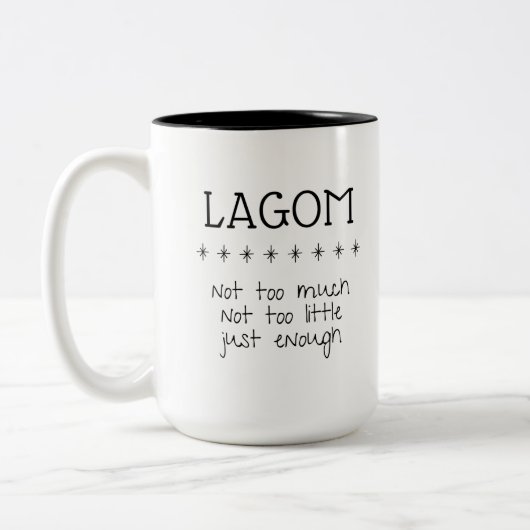 Zweedse Lagom Mok (Links)