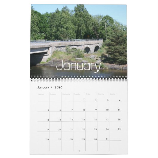 Zweedse Landschapskalender 2025 Kalender (Jan 2026)