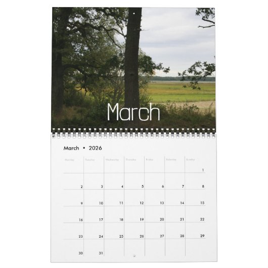 Zweedse Landschapskalender 2025 Kalender (Mar 2026)