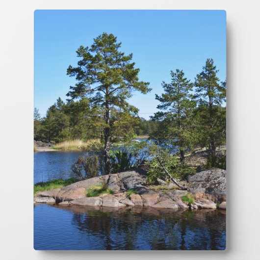 Zweedse landskap fotoplaat (Voorkant)