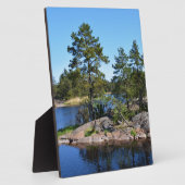 Zweedse landskap fotoplaat (Zijkant)