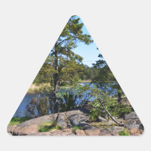 Zweedse landskap sticker