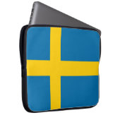 Zweedse laptophoes (Zweden) Laptop Sleeve (Voorkant Rechts)