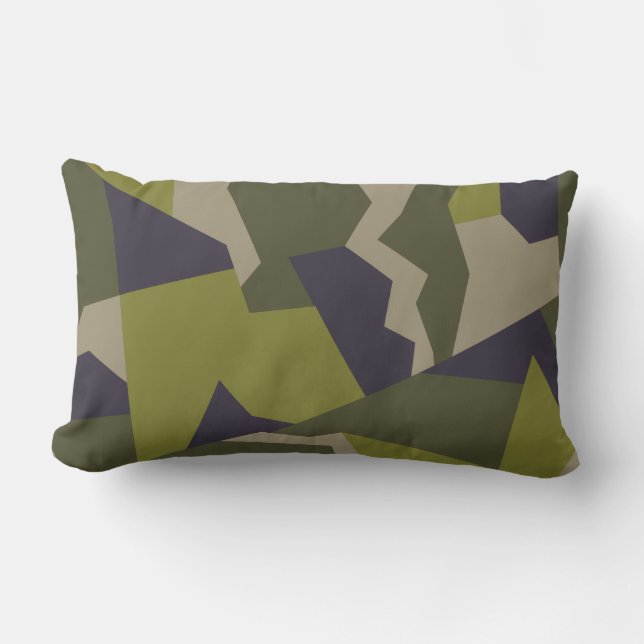 Zweedse M90 Camo Pillow Kussen (Voorkant)