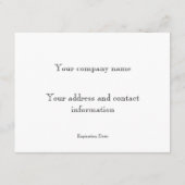 Zweedse massagefoto - achterzijde - cadeaubon (Achterkant)