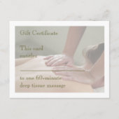 Zweedse massagefoto - achterzijde - cadeaubon (Voorkant)
