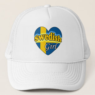 Zweedse Meisje Trucker Pet