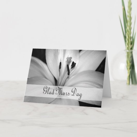 zweedse Moederdag-Kaart Kaart (Voorkant)