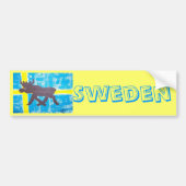 Zweedse Moose Bumpersticker (Voorkant)